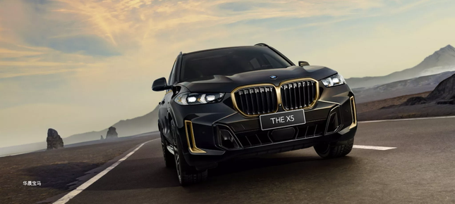 BMW X5 bản giới hạn với nhiều chi tiết mạ vàng ảnh 9