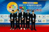 5 học sinh Việt Nam giành Cup Grand Prix tại Cuộc thi Olympic Phát minh và Sáng tạo thế giới (WICO) lần thứ 13 tại Hàn Quốc.