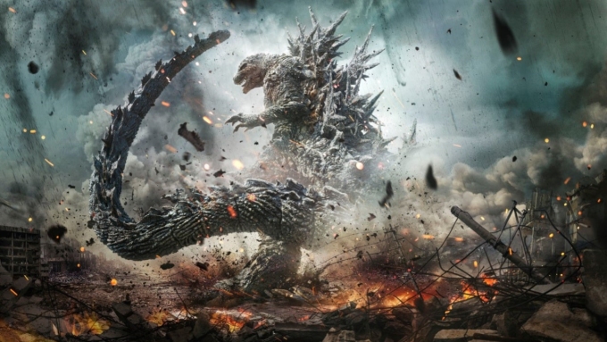 Tạo hình quái vật Godzilla trong phim Godzilla Minus One. Ảnh: Toho