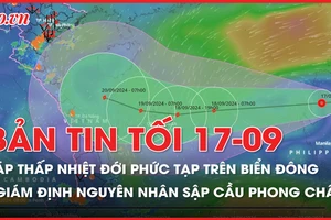 Bản tin tối 17-9: Cảnh báo khẩn về bão số 4; Nguyên nhân sập cầu Phong Châu 