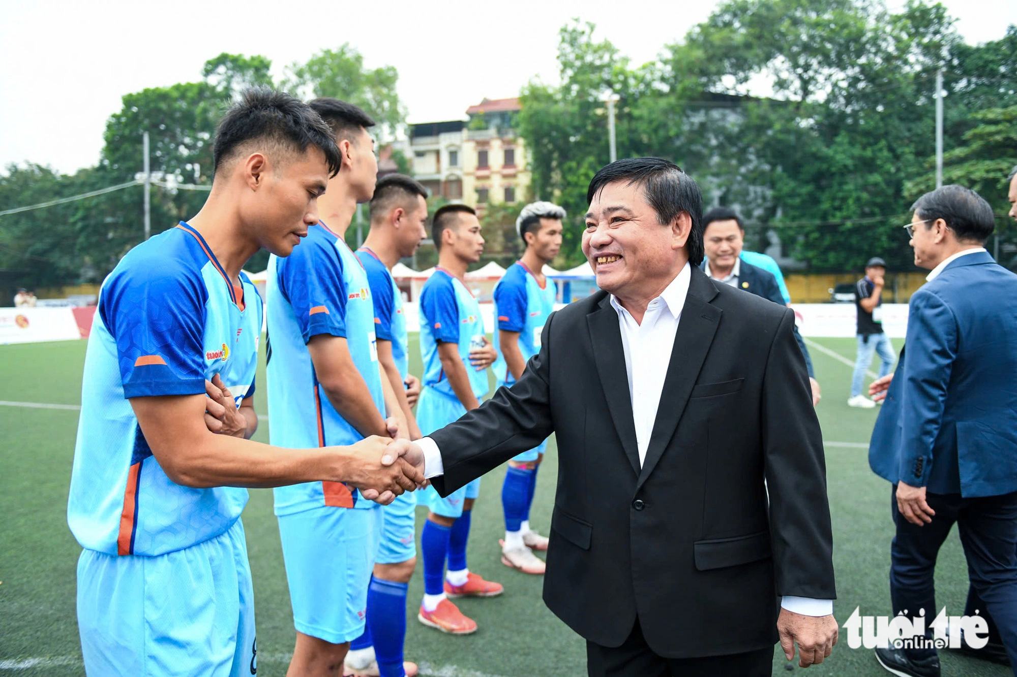 Chung kết Giải bóng đá công nhân, viên chức Việt Nam 2024: khép lại trận chung kết trong mơ - Ảnh 19.