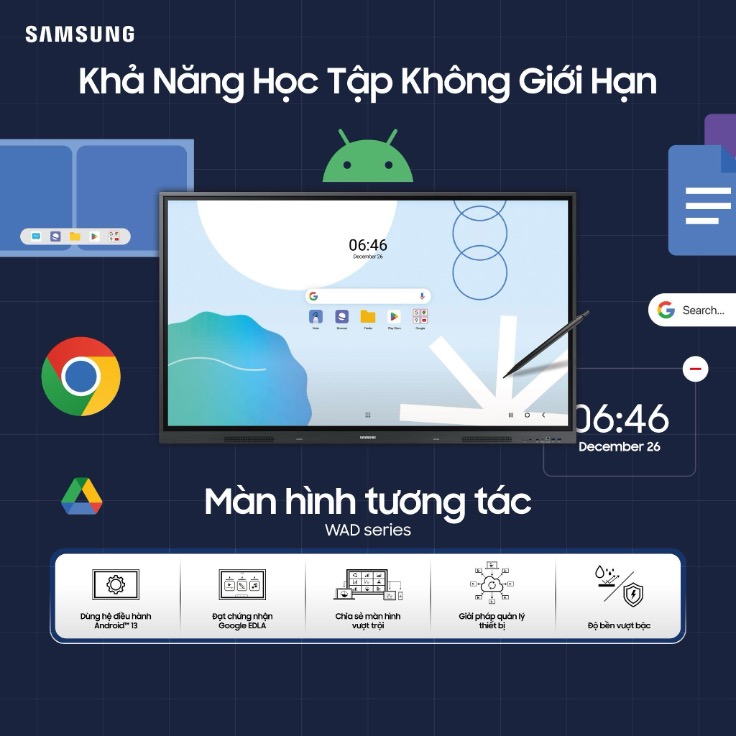 Samsung và Đại Phát hợp tác phân phối màn hình chuyên cho doanh nghiệp và giáo dục- Ảnh 3.