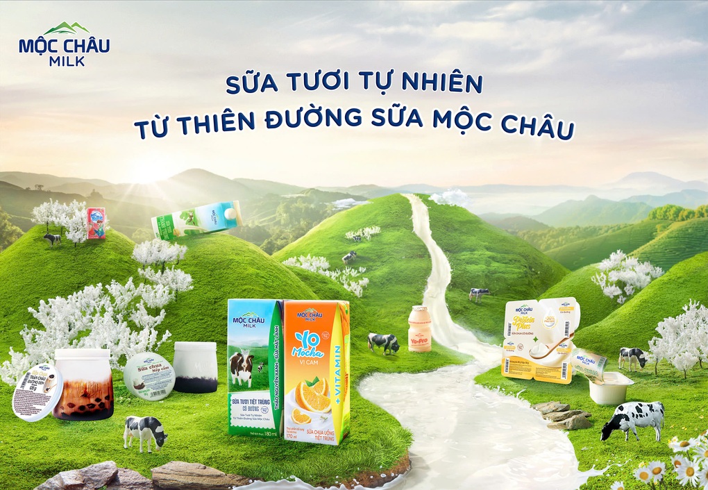 Mộc Châu Milk được công nhận là Thương hiệu Quốc gia Việt nam 2024 - 2