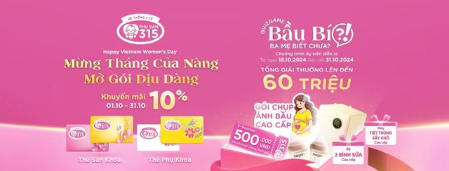 Sắc hồng Phụ Sản 315 đồng hành cùng mẹ trong từng khoảnh khắc hạnh phúc của thai kỳ- Ảnh 2.