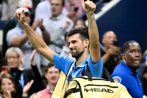 Đương kim vô địch Mỹ Mở rộng Djokovic nối gót Alcaraz