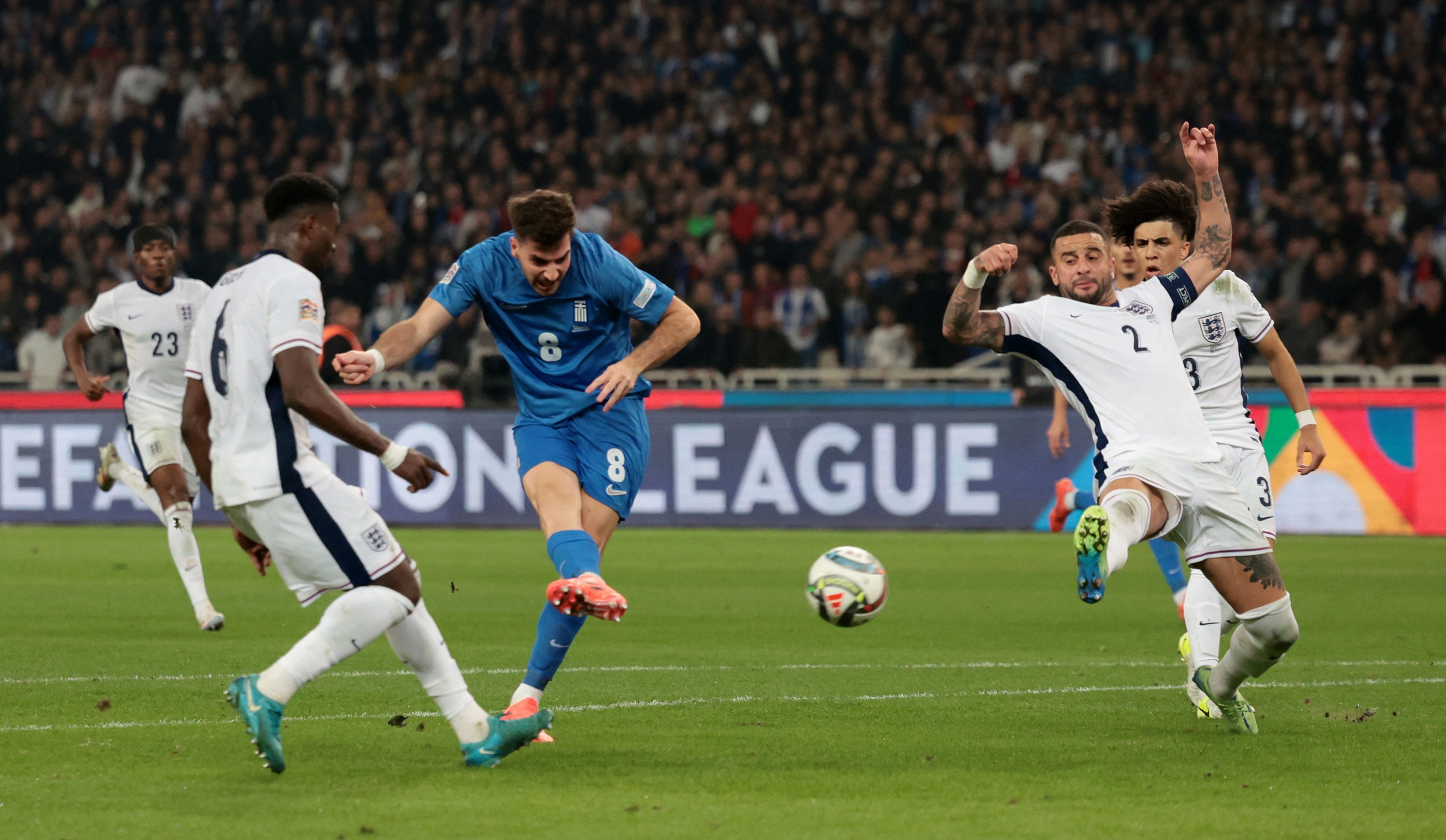 Dội mưa bàn thắng ở Athens, tuyển Anh phục thù thành công Nations League- Ảnh 4.