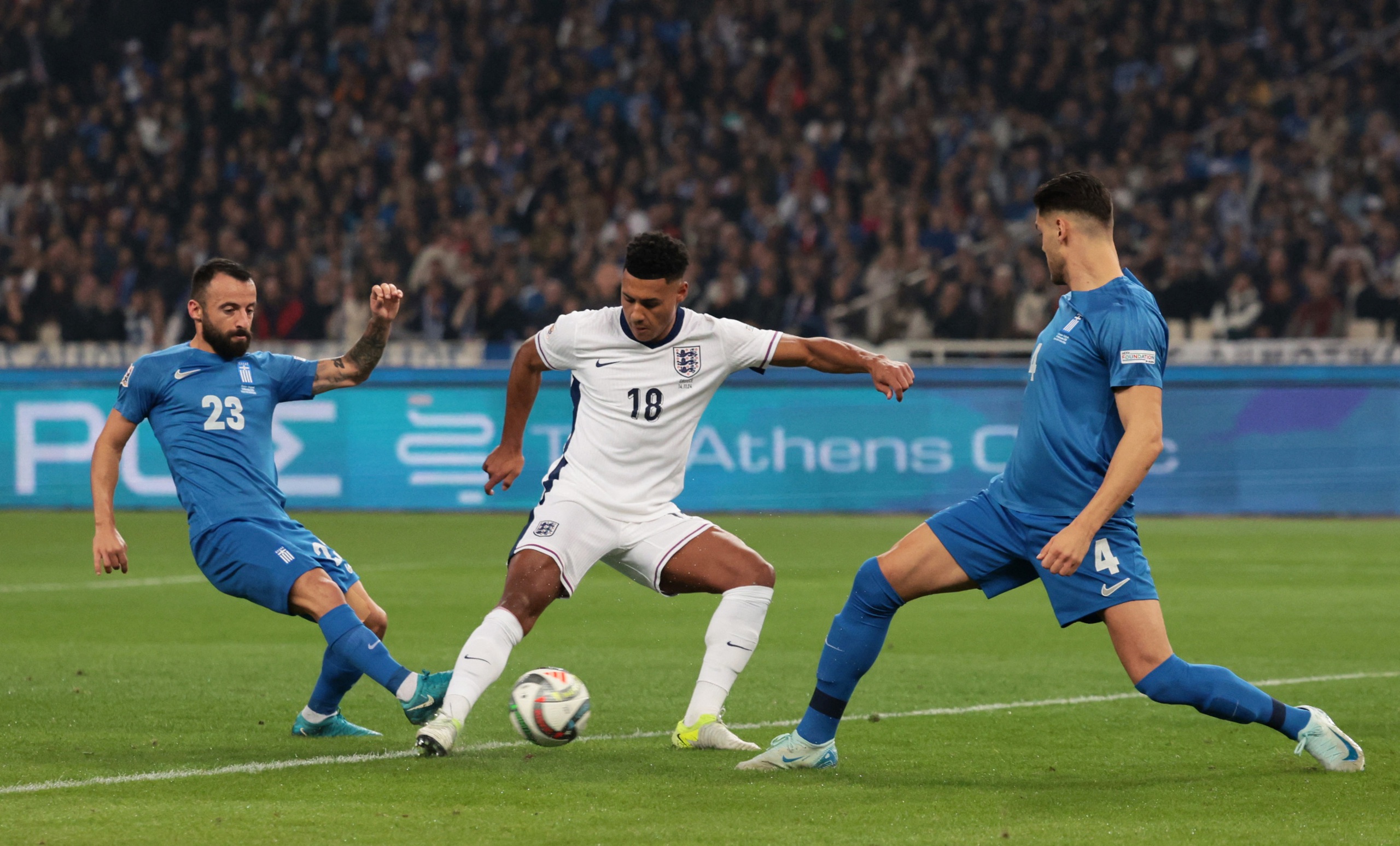 Dội mưa bàn thắng ở Athens, tuyển Anh phục thù thành công Nations League- Ảnh 2.