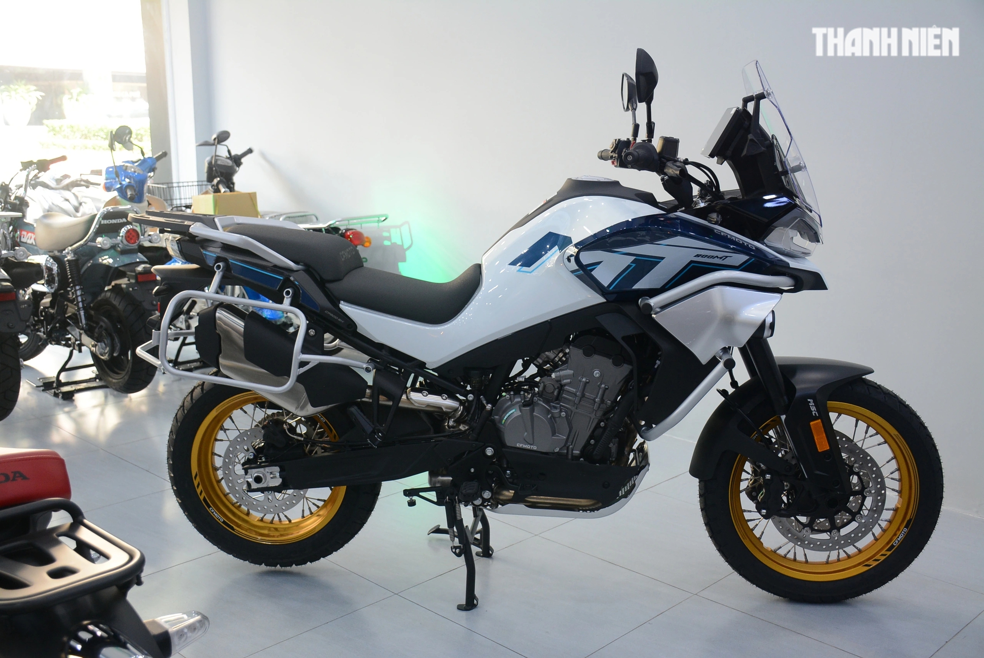 Mô tô đường trường CFMoto 800MT Explorer đầu tiên về Việt Nam- Ảnh 2.