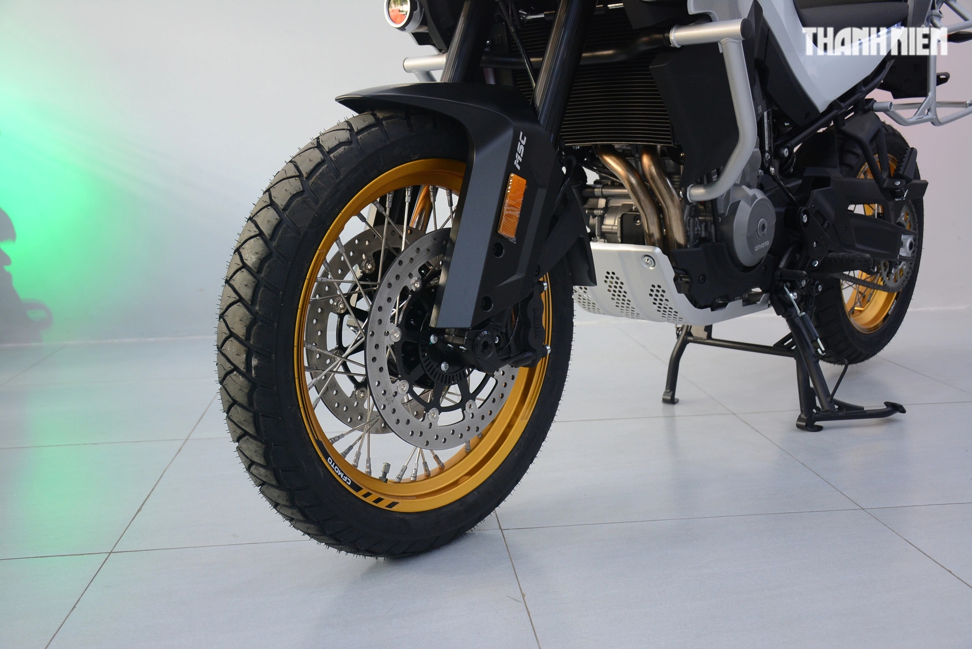 Mô tô đường trường CFMoto 800MT Explorer đầu tiên về Việt Nam- Ảnh 9.