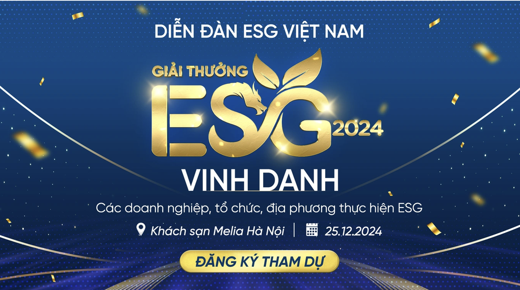 Cách thức đăng ký tham gia Giải thưởng ESG Việt Nam 2024 - 2