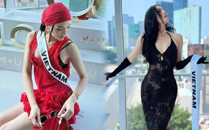 Gu ăn mặc Kỳ Duyên - Khánh Vân khi thi quốc tế ra sao mà được 'cộp mác' Miss Fashion?