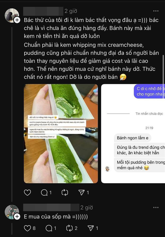 Lộ diện chiếc bánh matcha oan nghiệt nhất hiện tại sau 5 chữ của khách gửi đến shop-2