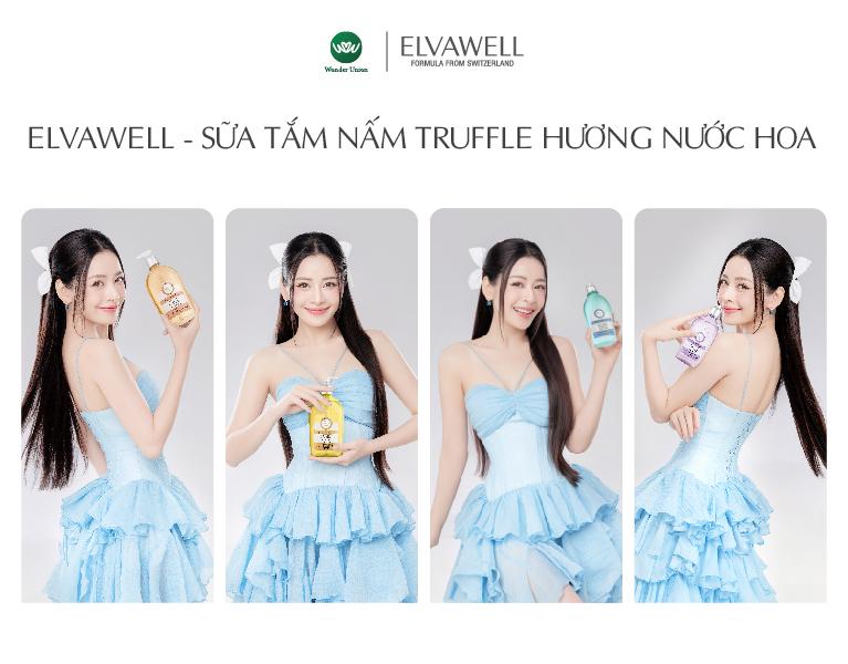 Chi Pu trở thành đại sứ thương hiệu Sữa tắm nấm Truffle Elvawell- Ảnh 1.