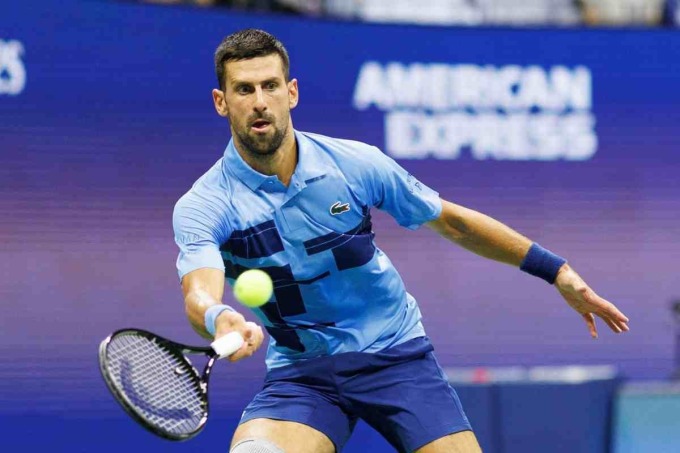 Djokovic tại Mỹ Mở rộng - giải đấu anh dừng bước ngay vòng ba hồi tháng 9/2024. Ảnh: Reuters