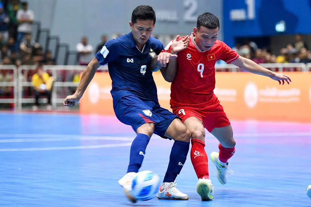 Đội tuyển futsal Việt Nam thừa thắng xông lên- Ảnh 1.