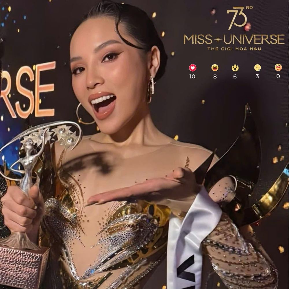  
Đại diện của Việt Nam - Hoa hậu Kỳ Duyên bên cạnh chiếc cúp Best National Pageant – Cuộc thi sắc đẹp cấp quốc gia xuất sắc nhất. - Tin sao Viet - Tin tuc sao Viet - Scandal sao Viet - Tin tuc cua Sao - Tin cua Sao