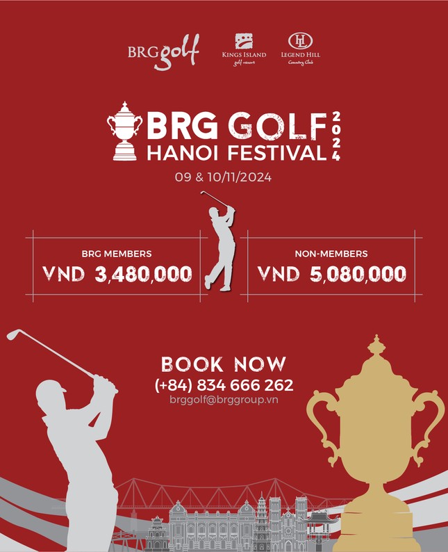 Hai tuyệt tác sân gôn đã sẵn sàng chào đón sự kiện BRG Golf Hanoi Festival 2024 ảnh 1