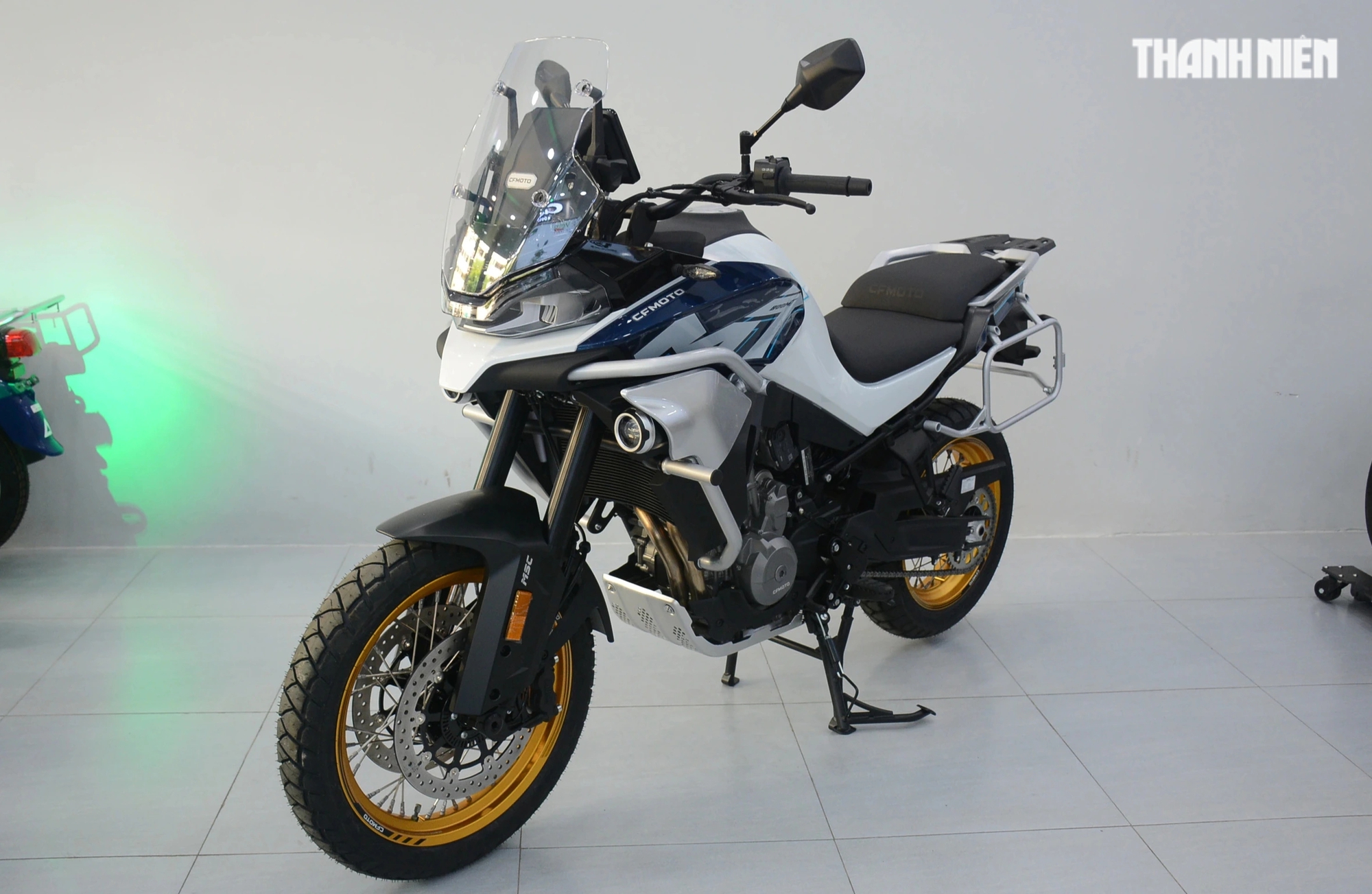 Mô tô đường trường CFMoto 800MT Explorer đầu tiên về Việt Nam- Ảnh 1.