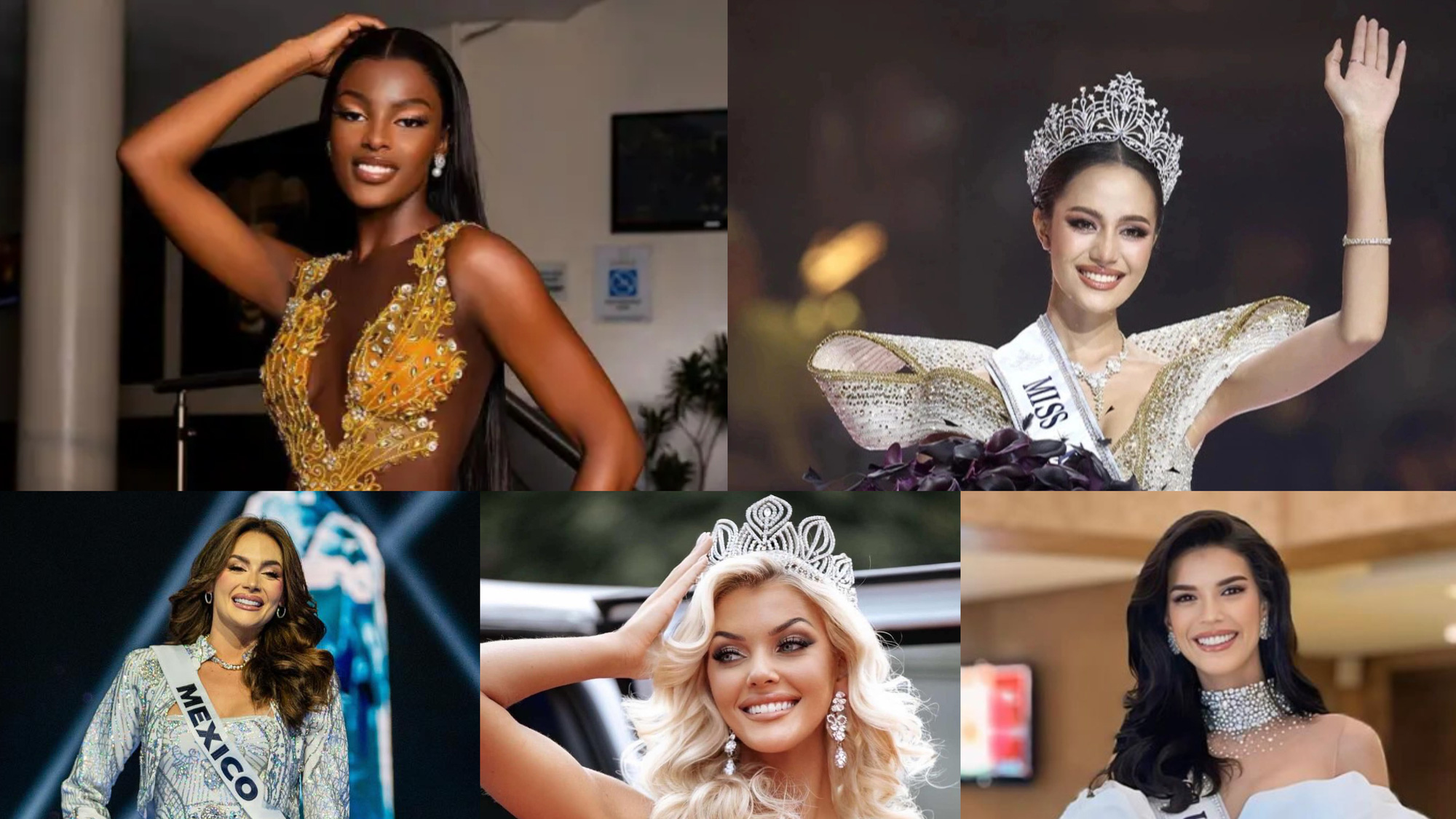 Top 5 Miss Universe 2024 là các người đẹp đến từ Nigeria, Mexico, Đan Mạch, Thái Lan và Venezuela - Ảnh 3.