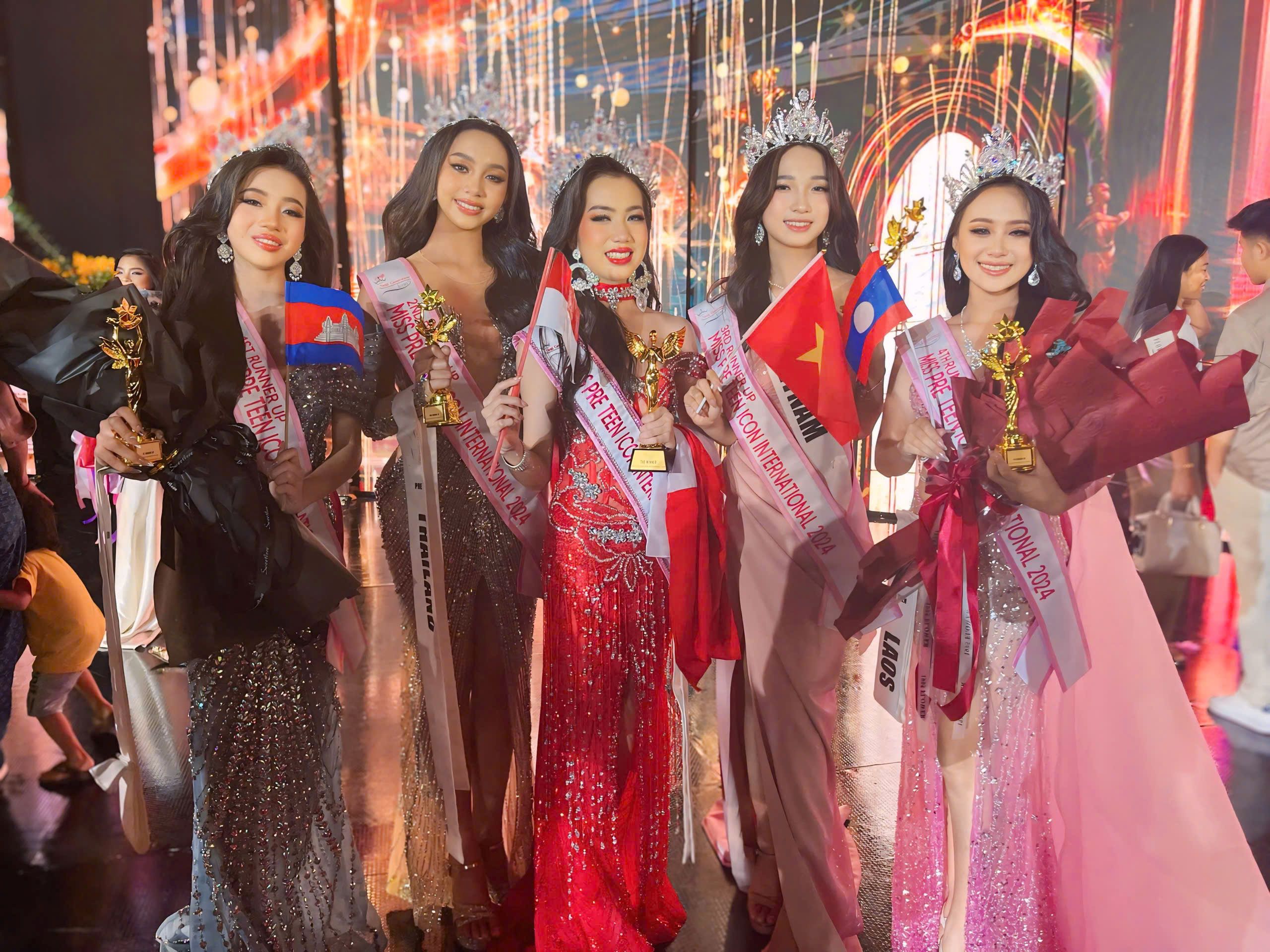 Nhan sắc Việt thắng Á hậu Miss Pre Teen Icon International 2024- Ảnh 1.