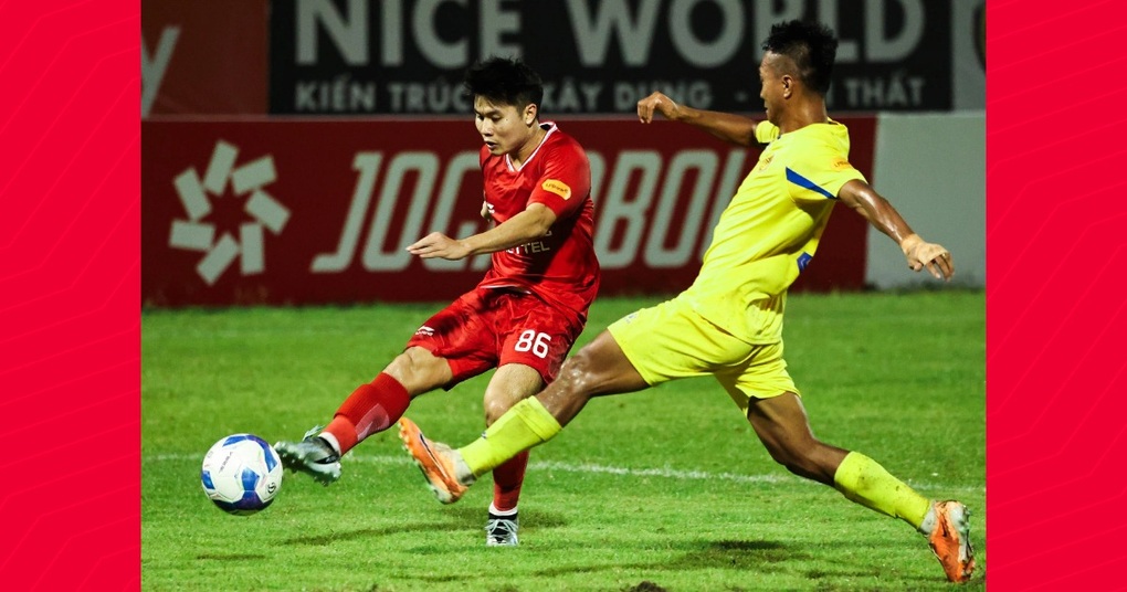 Thể Công Viettel lỡ cơ hội bứt phá ở ngôi đầu bảng V-League - 1