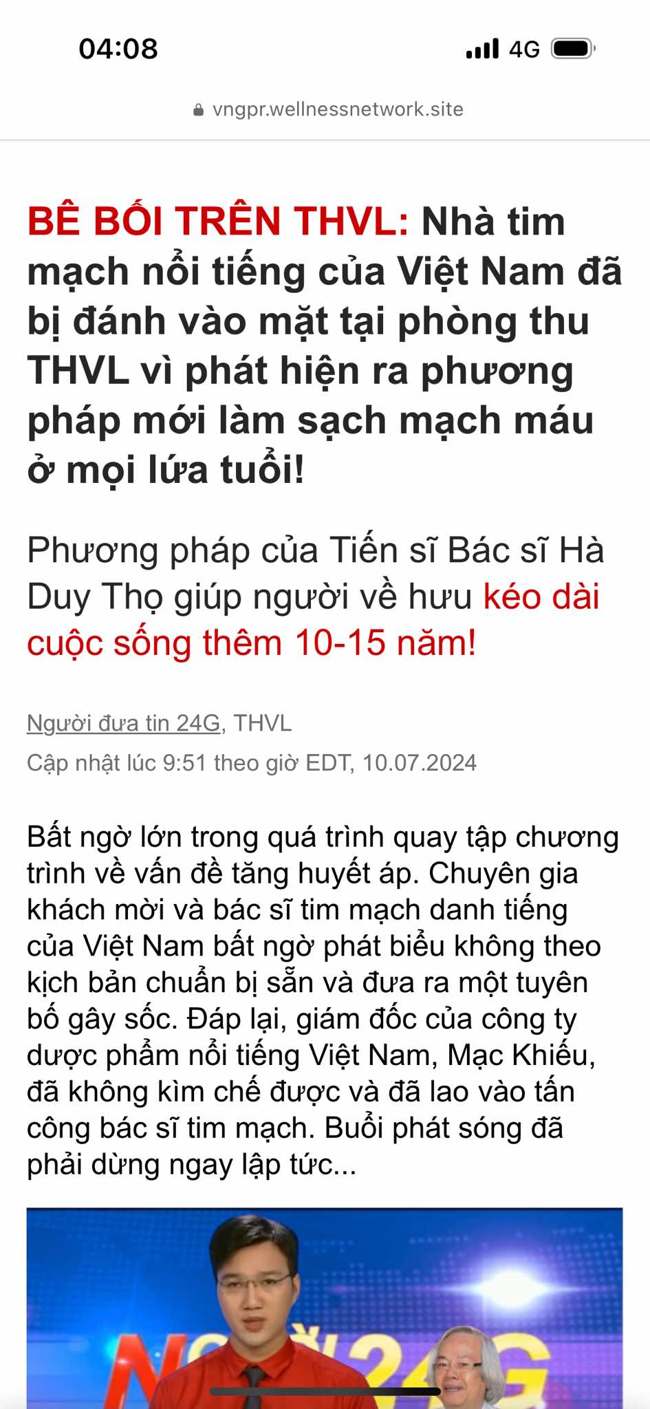 Bác sĩ tim mạch nổi tiếng bị đánh tại phòng thu Đài PT-TH Vĩnh Long?- Ảnh 2.