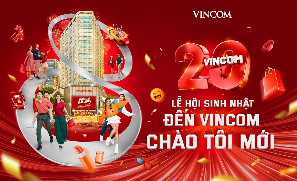 Vincom mừng sinh nhật 20 năm bằng chuỗi hoạt động tri ân khách hàng - 1