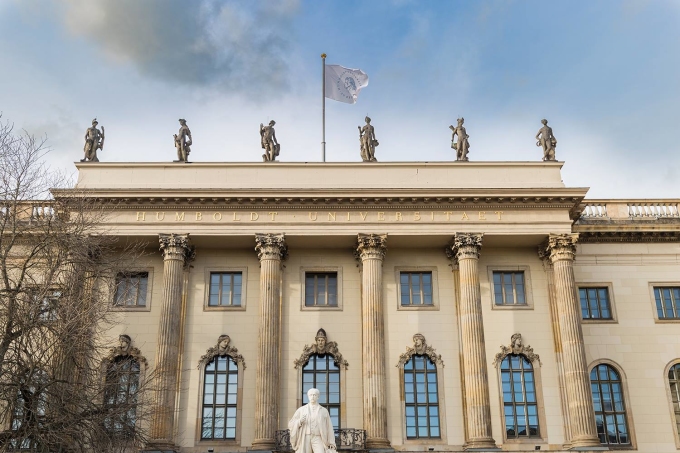 Khuôn viên Đại học Berlin Humboldt, Đức. Ảnh: Humboldt Universitat zu Berlin Fanpage