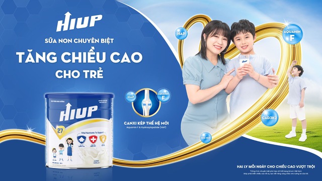 Sản phẩm dinh dưỡng HIUP 27 tung TVC 30 giây giới thiệu công thức đột phá mới - Ảnh 2.