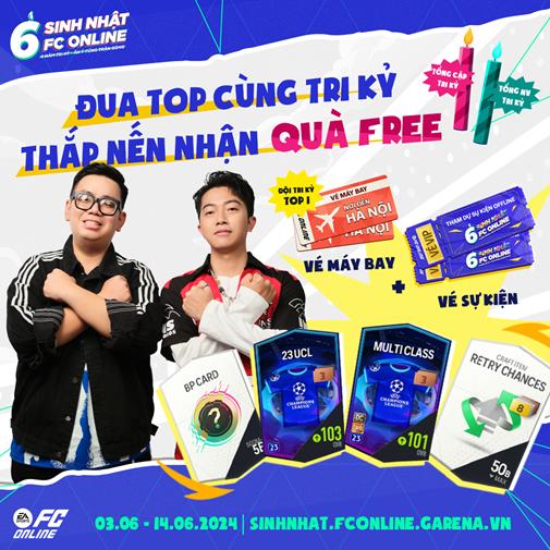 Mừng sinh nhật 6 tuổi, FC Online tung MV với sự tham gia của nhiều người nổi tiếng - Ảnh 4.