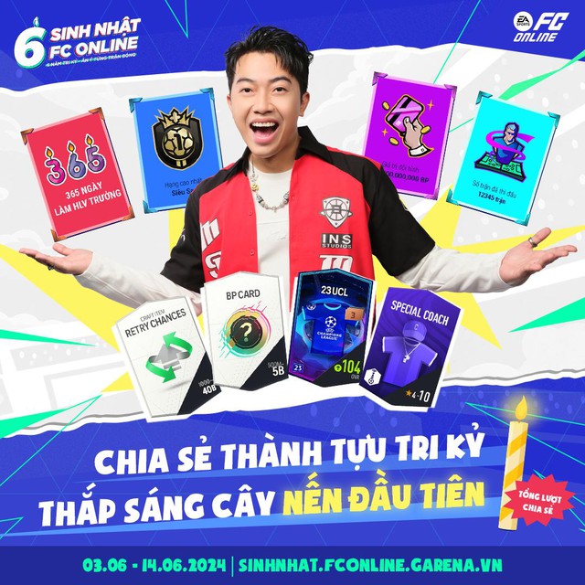 Sinh nhật 6 tuổi FC Online: 6 năm tri kỷ - Ăn ý từng trận bóng - Ảnh 3.