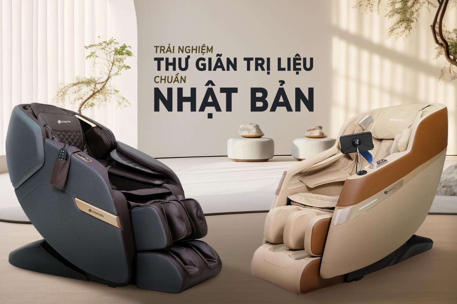 Ghế massage Miyakiwa Nhật Bản đến Việt Nam- Ảnh 2.