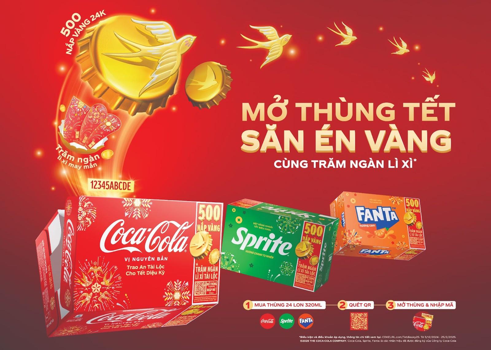 Coca-Cola khởi động chiến dịch Tết 2025: “Trao tâm ý, gắn kết tết diệu kỳ”- Ảnh 3.