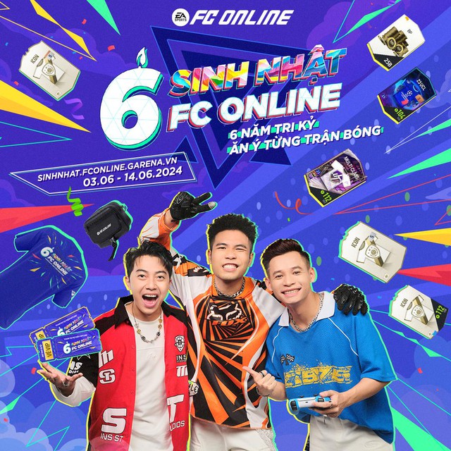 Sinh nhật 6 tuổi FC Online: 6 năm tri kỷ - Ăn ý từng trận bóng - Ảnh 1.