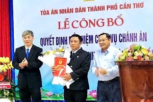 TP Cần Thơ: TAND quận Ninh Kiều có tân chánh án