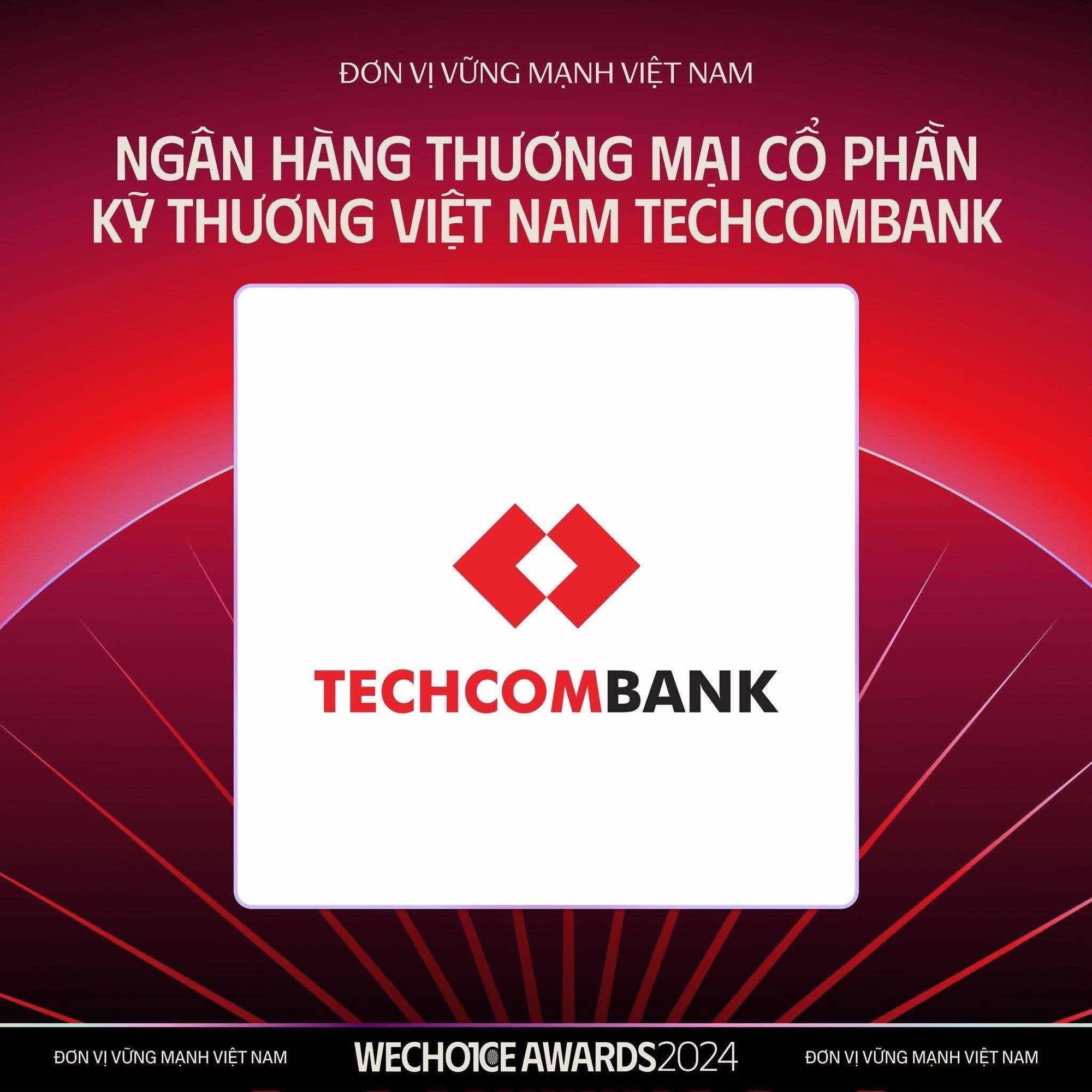 Techcombank được vinh danh “Đơn vị vững mạnh” tại WeChoice Awards 2024 vì đóng góp tích cực cho cộng đồng- Ảnh 2.