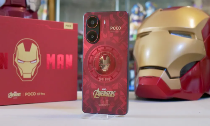 Poco X7 Pro Iron Man Edition