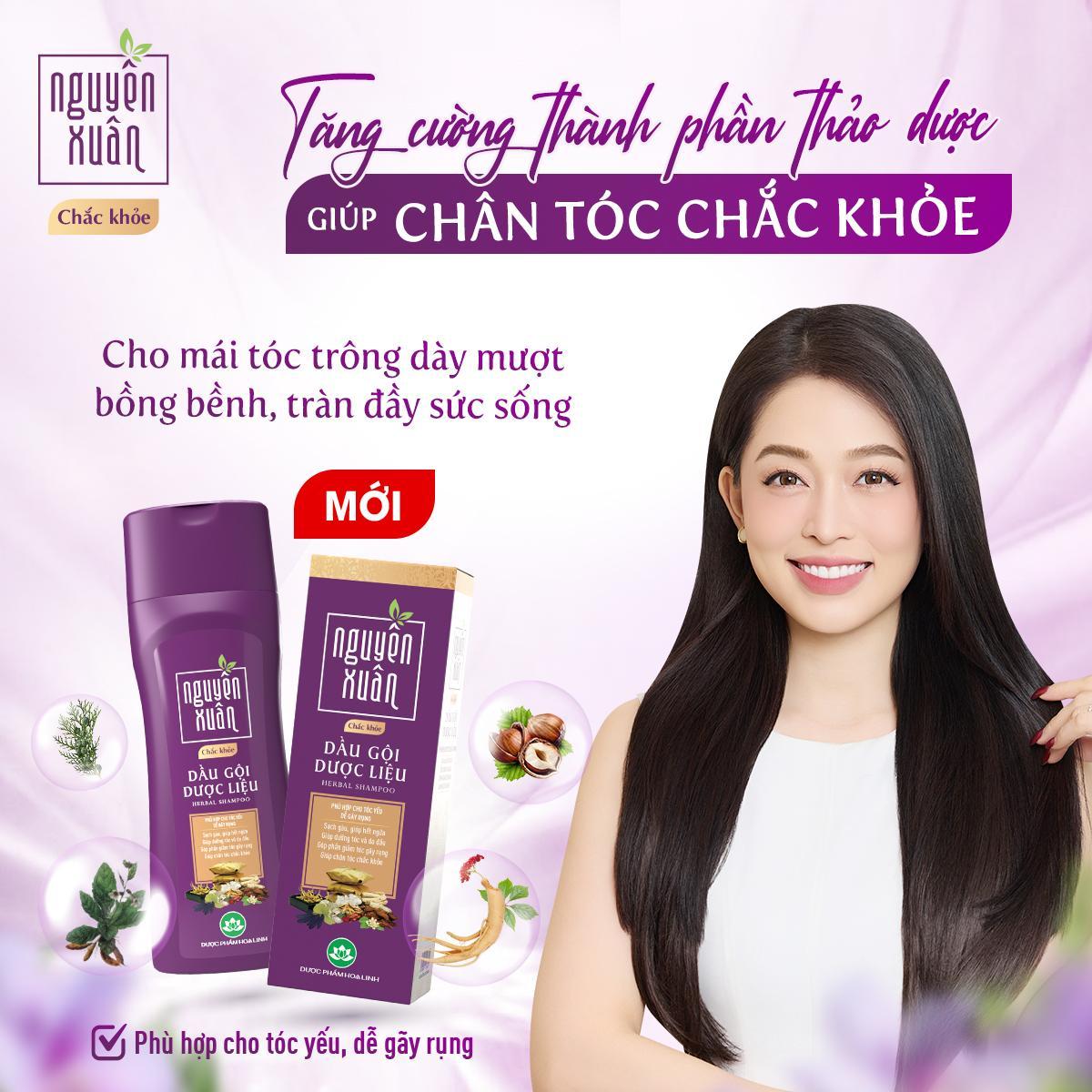 Dầu gội Nguyên Xuân chắc khỏe - Giải pháp từ dược liệu cho tóc yếu, dễ gãy rụng- Ảnh 2.