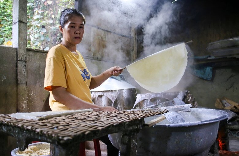 Giữa lòng Đà Nẵng có làng bánh tráng hơn 500 tuổi, được công nhận là Di sản văn hóa cấp Quốc gia - 3