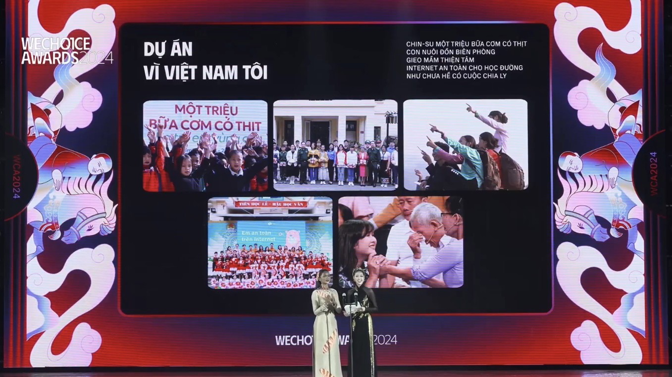 Vinh danh tại WeChoice Awards, dự án vì Việt Nam tôi - "CHIN-SU Một triệu bữa cơm có thịt" tiếp sức trò vùng cao - Ảnh 4.