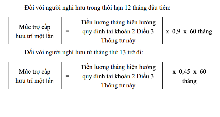 Cách tính hưởng trợ cấp đối với người nghỉ hưu trước tuổi khi tinh gọn bộ máy- Ảnh 5.