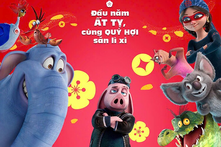 Phim là hành trình của chú heo Quý Hợi cùng những người bạn.