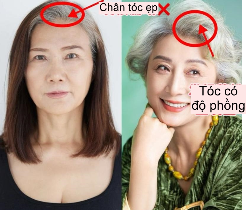 Phụ nữ trung niên có 2 HIỂU LẦM về tóc bạc: Tết đến là uốn tóc xoăn nhỏ và nhuộm màu rực rỡ- Ảnh 13.