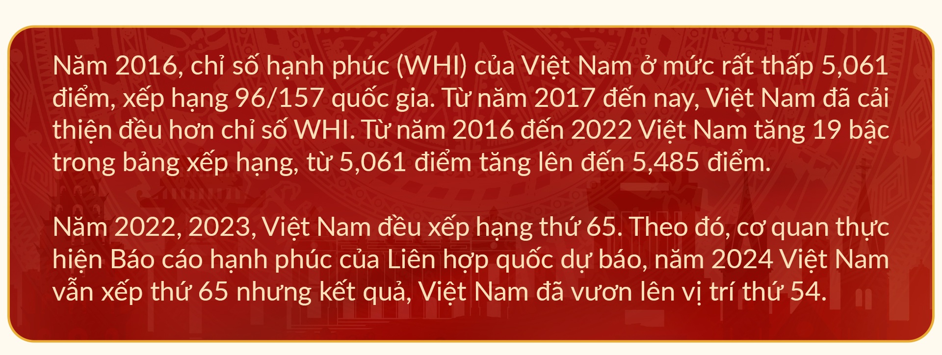 Bộ trưởng với 2 nhiệm kỳ theo đuổi… chỉ số hạnh phúc - 25