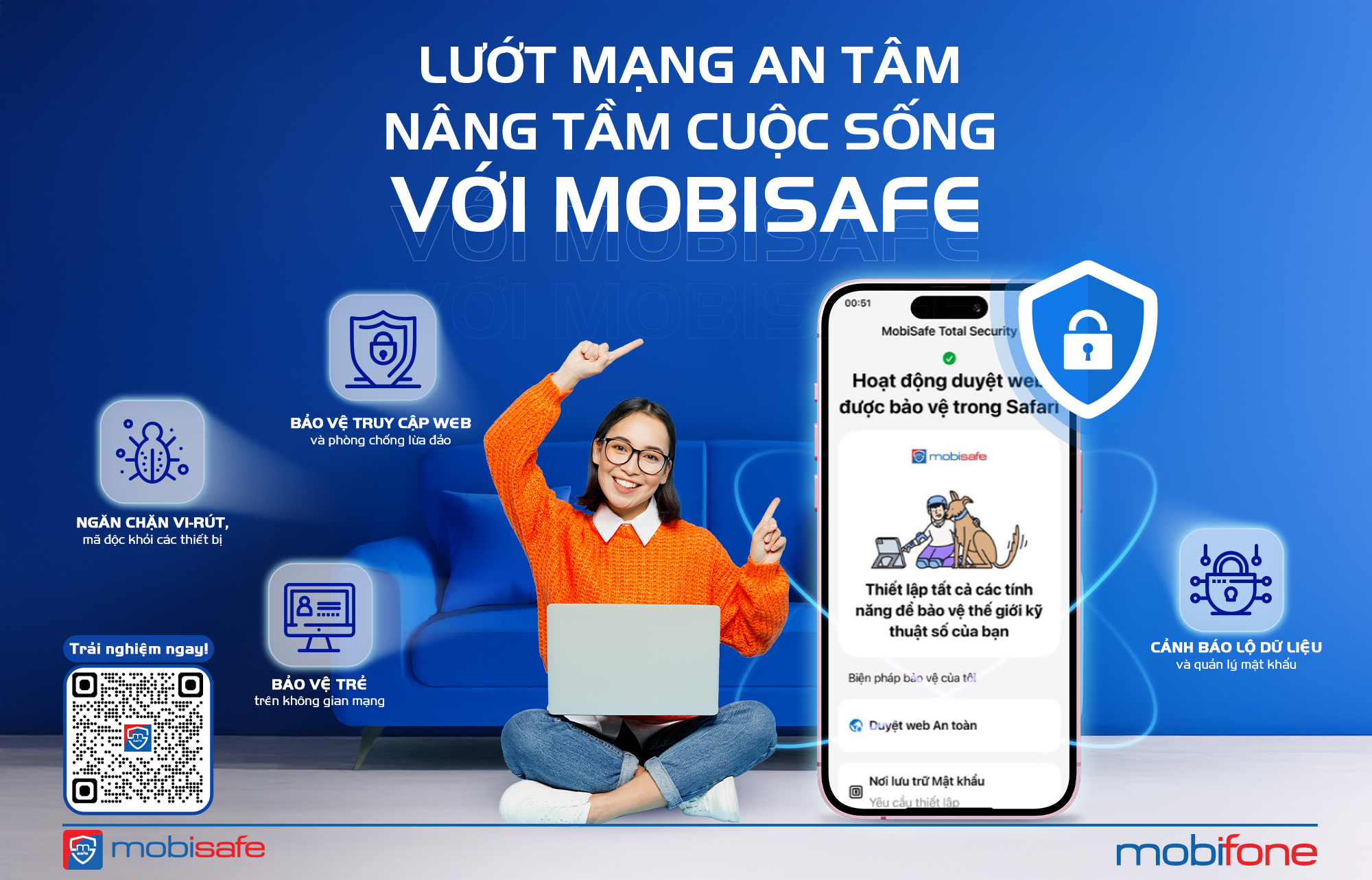 MobiFone ra mắt giải pháp bảo vệ người dùng chống lại mọi tấn công trên không gian mạng