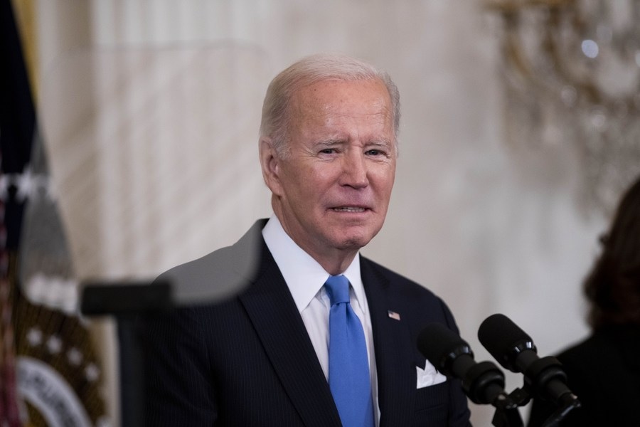 Cựu Tổng thống Mỹ Joe Biden. Ảnh: Tân Hoa Xã