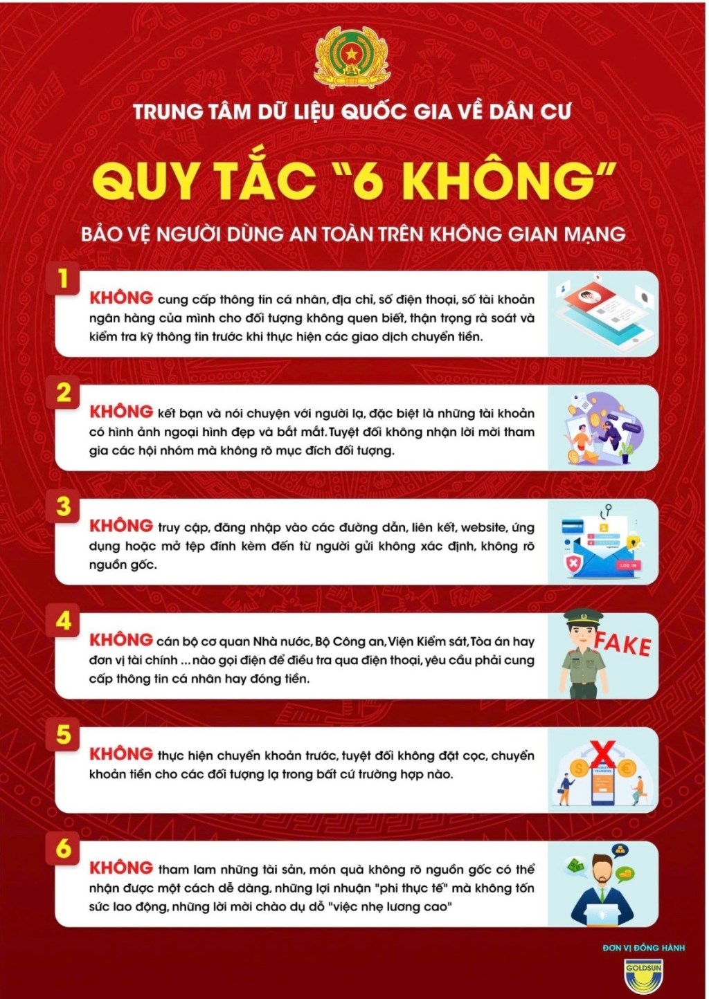 Quy tắc “6 KHÔNG” ai cũng nên biết để tránh bị lừa đảo chiếm đoạt tài sản- Ảnh 1.