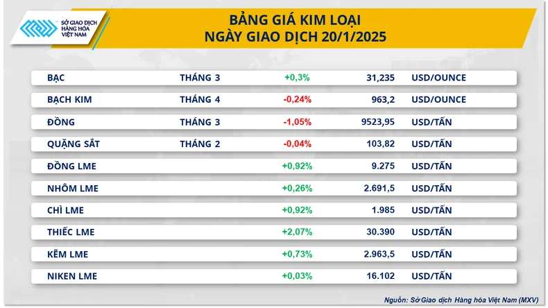 Thị trường kim loại thế giới biến động giằng co ảnh 1