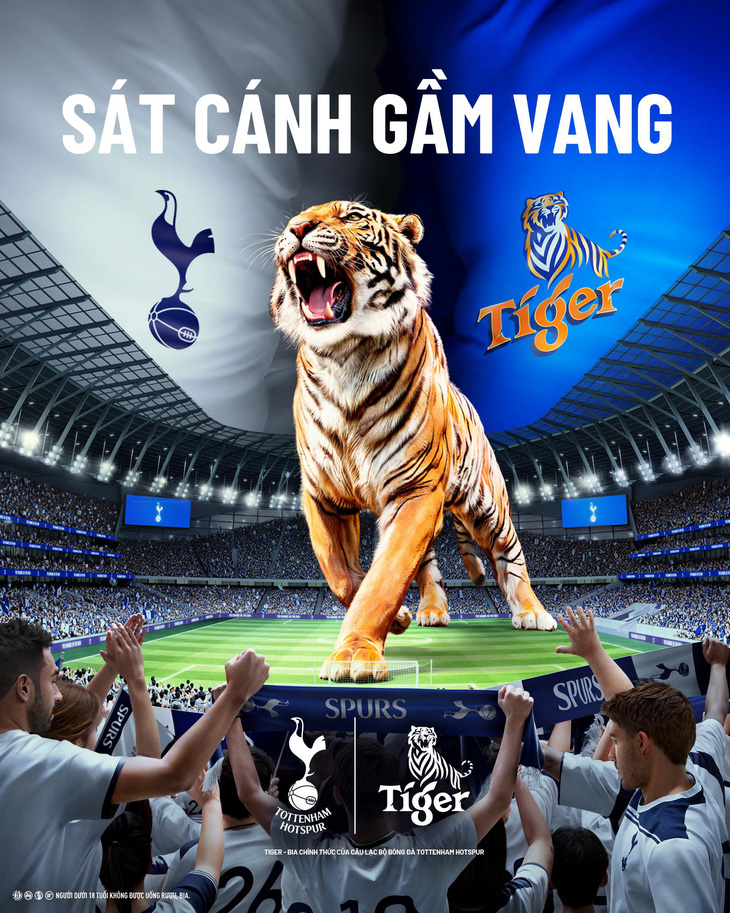 Tiger Beer hợp tác 2 CLB Ngoại hạng Anh, ghi dấu 30 năm đi cùng bóng đá - Ảnh 1.