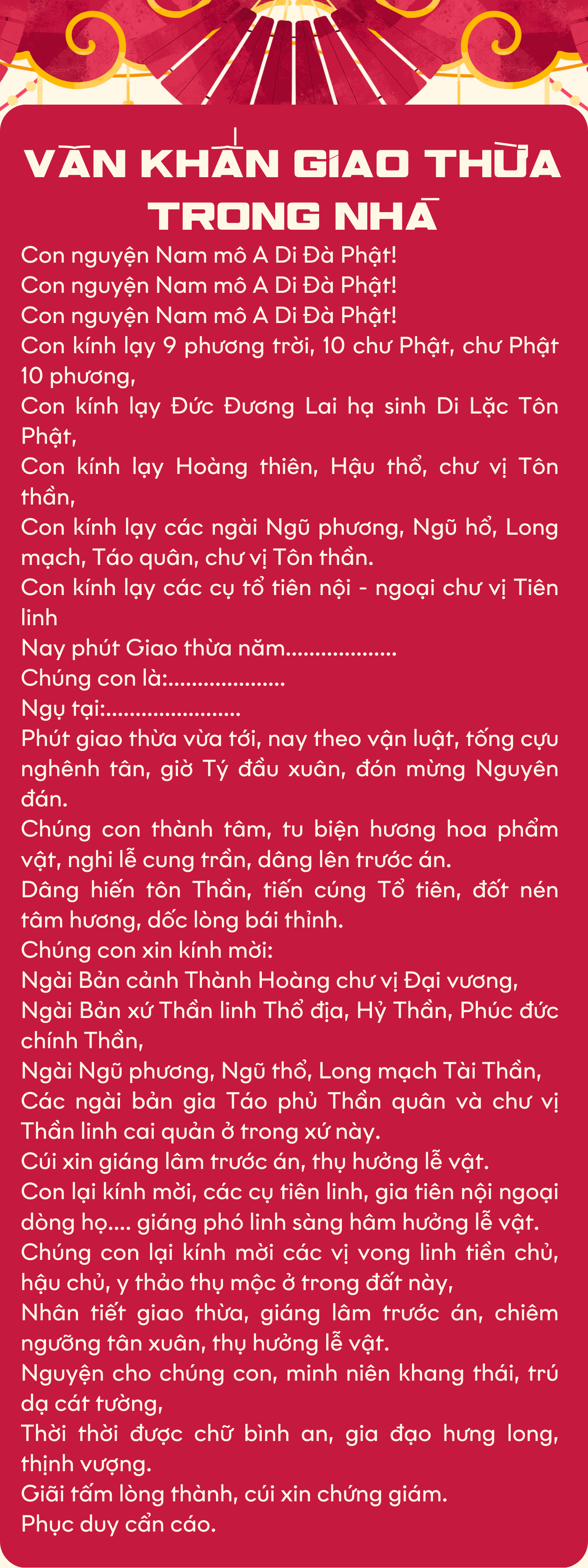 Văn khấn cúng Giao thừa năm Ất Tỵ 2025- Ảnh 1.